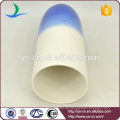 Einzigartige Tasse Form Keramik blau Porzellan Vasen